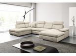 Wohnlandschaft WERK2 "Cordoba inkl. Bett, Bettkasten & Kopfteilfunktion, Breite 359 cm", beige, B:359cm H:86cm T:232cm, Sofas, Wohnlandschaft
