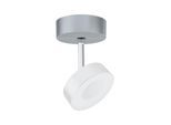 PAULMANN Stromschienensystem "URail Schienenspot Base Einzelspot max. 50W 230V", grau (chromfarben), H:3,55cm Ø:10cm, Stromschienensysteme, Stromschienensystem