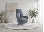 TV-Sessel SIT & MORE "TV Lazy", graublau, B:75cm H:113cm T:85cm, Sessel, TV-Sessel, zur Auswahl mit Herz-Waage-Position