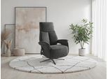 TV-Sessel SIT & MORE "TV Lazy", dunkelgrau, B:75cm H:113cm T:85cm, 100% Polyester, Sessel, TV-Sessel, mit Herz-Waage-Positon und 3 Motoren