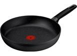 Bratpfanne TEFAL "Excell'Cook", schwarz, B:28,6cm H:8,4cm L:47,2cm Ø:28cm, Pfannen, Bratpfanne, leistungsstarke Antihaftbeschichtung, Induktion, metallspatelsicher