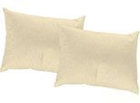 Dekokissen WIRTH "Westport" Gr. 3, beige (natur, ranken), B:40cm L:60cm, Obermaterial: 100% Polyester, Dekokissen_Sitzkissen_Kissenhüllen, Dekokissen