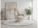 TV-Sessel SIT & MORE "TV Lazy", silber, B:75cm H:117cm T:85cm, 100% Polyester, Sessel, TV-Sessel, zur Auswahl mit Herz-Waage-Position