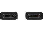 SAMSUNG Smartphone-Kabel "USB Type-C zu USB Type-C Kabel EP-DA70", schwarz, 100cmcm, Kabel, Smartphone-Kabel