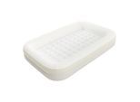 INTEX Kinder Luftbett KidzTravel mit Pumpe und Tasche Reisebett 107x168 Matratze beige
