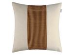 Dekokissen "Scan", beige (natur, ethnomuster), B:45cm H:0,5cm L:45cm, Baumwolle, Polyester, SCHÖNER WOHNEN-KOLLEKTION, Dekokissen_Sitzkissen_Kissenhüllen, Dekokissen