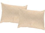 Dekokissen WIRTH "Telfort" Gr. 3, gold (goldfarben, gemustert), B:40cm L:60cm, Obermaterial: 100% Polyester, Dekokissen_Sitzkissen_Kissenhüllen, Dekokissen