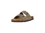 Sandale NOU "Cosimo", Damen, Gr. 39, dunkelgrau, Rindsleder, Schuhe Sandale, atmungsaktiv