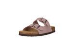 Sandale NOU "Cosimo", Damen, Gr. 42, mauve, Rindsleder, Schuhe Sandale, atmungsaktiv