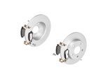 ATE Bremsensatz, Scheibenbremse 142021663 Hinterachse voll 264mm 9mm für Vaughall Opel CHEVROLET KIA