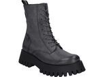 Stiefel JOSEF SEIBEL "Mavie 06, titan", Damen, Gr. 41, grau (titan), Obermaterial: 100% Rindsleder Leather cow., Schuhe Stiefel