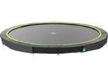 Bodentrampolin EXIT "Silhouette", schwarz (schwarz, schwarz), Trampoline, Kinder
