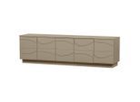 Livetastic , Schlammfarben , Holz , Kiefer , massiv , 3 Fächer , 180x52x40 cm , stehend ,