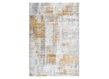 Obsession , Gelb , Textil , Farbverlauf , rechteckig , 80x150 cm , für Fußbodenheizung geeignet , Teppiche & Böden, Teppiche, Webteppiche