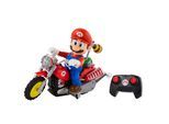 RC-Motorrad HOT WHEELS "Mario Kart, Mario Wheelie", bunt, Fernlenkfahrzeuge, KinderB:12,38cm H:21cm T:26,55cm, Kunststoff, RC-Motorrad, B:12,38cm H:21cm T:26,55cm