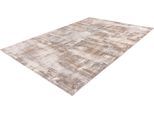 Teppich OBSESSION "My Salsa 691", grau (taupe), B:80cm H:8mm L:150cm, Polypropylen (PP), Teppiche, Teppich, Kurzflor, modernes Design, 3D-Effekt