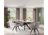 Gardine HOMING "Oskar" Gr. 1, braun (hellbraun), B:140cm H:245cm, Polyester, Gardinen, Gardine, Fertigschal