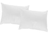 Dekokissen WIRTH "Umea" Gr. 3, weiß (weiß, unifarben), B:40cm L:60cm, Obermaterial: 100% Polyester, Dekokissen_Sitzkissen_Kissenhüllen