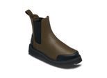 Stiefel ROXY "IdalieP748", Damen, Gr. 7(37), grün (schwarz, khaki), Obermaterial: 87% PU / 13% Polyester, Futter: 100% Polyester, Laufsohle: 100% EVA., Schuhe Stiefel