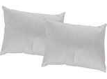 Dekokissen WIRTH "Torbole" Gr. 2, braun (hellbraun, meliert), B:40cm L:60cm, Obermaterial: 90% Polyester, 10% Baumwolle, Dekokissen_Sitzkissen_Kissenhüllen