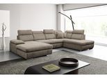 Wohnlandschaft WERK2 "Cordoba inkl. Bett, Bettkasten & Kopfteilfunktion, Breite 359 cm", natur, B:359cm H:86cm T:232cm, Sofas, Wohnlandschaft