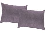 Dekokissen WIRTH "Torbole" Gr. 2, lila (lila, meliert), B:40cm L:60cm, Obermaterial: 90% Polyester, 10% Baumwolle, Dekokissen_Sitzkissen_Kissenhüllen