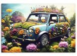 Wandbild ARTLAND "Flowerpower Mini", farbe bild(er): farbig, B:120cm H:80cm, Bilder, als Alubild, Leinwandbild, Poster, Wandaufkleber in verschied. Größen