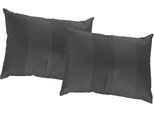 Dekokissen WIRTH "Niederau" Gr. 1, schwarz (schwarz, gemustert), B:40cm L:40cm, Obermaterial: 67% Polyacryl, 33% Polyester, Dekokissen_Sitzkissen_Kissenhüllen