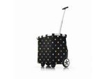 Reisenthel Carrycruiser Carrycruiser dots, Metall, 42x47.5x32 cm, Innentasche, wasserabweisend, höhenverstellbarer Griff, Leichtlaufrollen, Freizeit, Koffer & Taschen, Einkaufstaschen