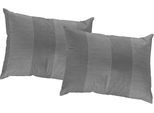 Dekokissen WIRTH "Niederau" Gr. 2, grau (grau, gemustert), B:50cm L:50cm, Obermaterial: 67% Polyacryl, 33% Polyester, Dekokissen_Sitzkissen_Kissenhüllen
