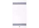 Duschtuch LACOSTE "LCOURTLI", marine, B:70cm L:140cm, Frottier, Obermaterial: 97% Baumwolle, 3% Polyester, Handtücher, mit Label-Applikationen