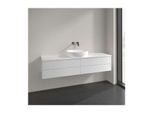 Villeroy und Boch Antao Waschtisch-Unterschrank K25110GF 160x36x50cm, Waschbeckenplattenfarbe Lack, glossy white lacquer