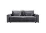 Luca Bessoni , Anthrazit , Textil , 255x94x126 cm , Wohnzimmer, Sofas & Couches, Sofas, Big Sofas