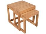Beistelltisch-Set Woodie 2er-Set Holz