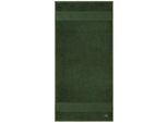 Handtuch LACOSTE "LLECROCO", vert, B:50cm L:100cm, Frottier, Obermaterial: 100% Baumwolle, Handtücher, mit Label-Applikationen