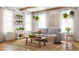 3-Sitzer OTTO HOME "OLAND, B: 224 cm - Skandi-Design", grau (light grau), B:224cm H:85cm T:83cm, 100% Polyester, Sofas, Struktur, Flachgewebe, Luxus-Microfaser, Boucle
