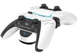 STEELPLAY Controller-Ladestation "Dual Charging Dock PS5", schwarz (schwarz, weiß), Ladegeräte