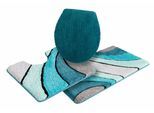 Badematte OTTO HOME "Josie, Badvorleger, Badezimmer Teppich" Gr. 11, blau (petrol), H:20mm, Polyester, Badematten, Badematte, Badteppich, Badematten, rechteckig, rund & als 3-tlg. Set erhältlich