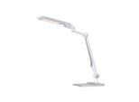 LED-Tischleuchte Multiflex, stufenlos dimmbar, 3 Farbtemperatur-Stufen, mit Fuß und Klemme, silber