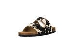 Sandale NOU "Reina", Damen, Gr. 39, weiß, schwarz, Rindsleder, Schuhe Sandale, atmungsaktiv