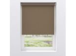 Verdunklungsrollo MY HOME "Bern", dunkeltaupe, beige, B:90cm H:190cm, Polyester, Rollos, Verdunklungsrollo, Klemmfix