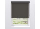 Verdunklungsrollo MY HOME "Bern", anthrazit, schwarz, B:180cm H:190cm, Polyester, Rollos, Verdunklungsrollo, Klemmfix