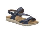 Sandale JOSEF SEIBEL "Juliet 01, indigo", Damen, Gr. 40, blau (indigo), Obermaterial: 100% Rindsleder Leather cow., Schuhe Sandale