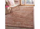 Teppich SANAT "Oslo", terra, B:200cm H:10mm L:290cm, Kunstfaser, Teppiche, Teppich, meliert robuster Kurzflor, Wohnzimmer, Schlafzimmer, auch als Läufer