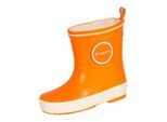 Gummistiefel DRUPPIES "Stiefel", Mädchen, Gr. 23, orange, Obermaterial: 100% Naturkautschuk NaRubber., Schuhe Gummistiefel