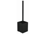 Kleine Wolke Wc-Bürstenhalter Gerry, Schwarz, Kunststoff, 9.5x36x9.5 cm, Badezimmer, WC Ausstattung, WC Bürstengarnituren