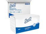 SCOTT® Handtücher interfold Interfold, weiss, 3180 Tücher