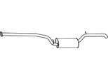 VEGAZ Mittelschalldämpfer fs699 für Ford