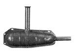 VEGAZ Endschalldämpfer rs2 hinten für RENAULT