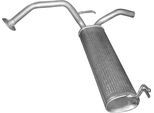 POLMO Endschalldämpfer 04231 hinten für TOYOTA